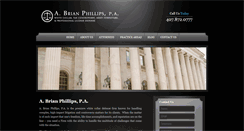 Desktop Screenshot of phillips-law-firm.com